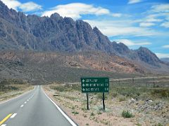 10 Road Sign For Uspallata And Punta de Vacas On Drive Between Mendoza And Penitentes Before Trek To Aconcagua Plaza Argentina Base Camp